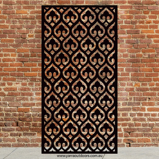 AGRA - CORTEN Steel / Powder Coated Decorative Wall Panel