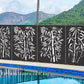 Bamboo 4 panels - CORTEN Steel / Powder Coated Decorative Wall Panel