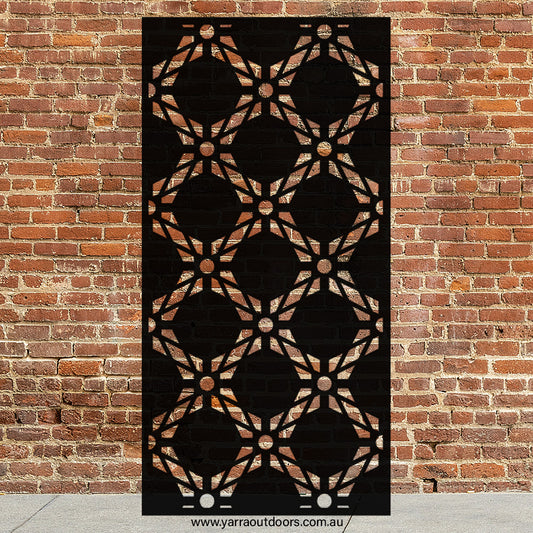 Bundoora - CORTEN Steel / Powder Coated Decorative Wall Panel