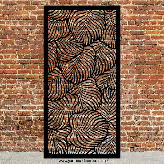 Leaves - CORTEN Steel / Powder Coated Decorative Wall Panel