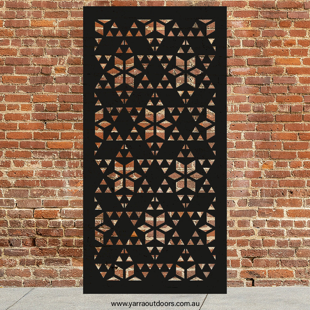 Malibu - CORTEN Steel / Powder Coated Decorative Wall Panel