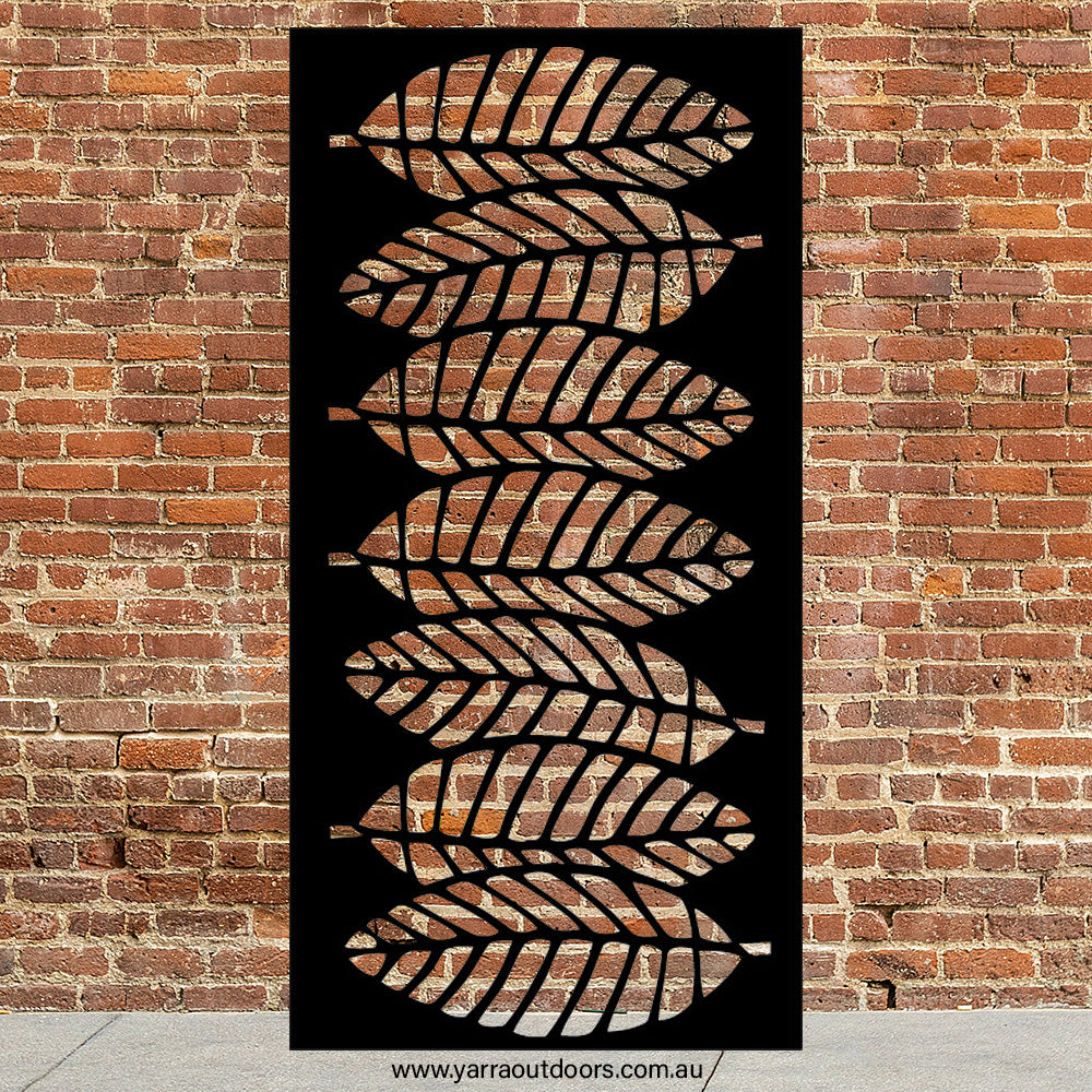 Palm 2 - CORTEN Steel / Powder Coated Decorative Wall Panel