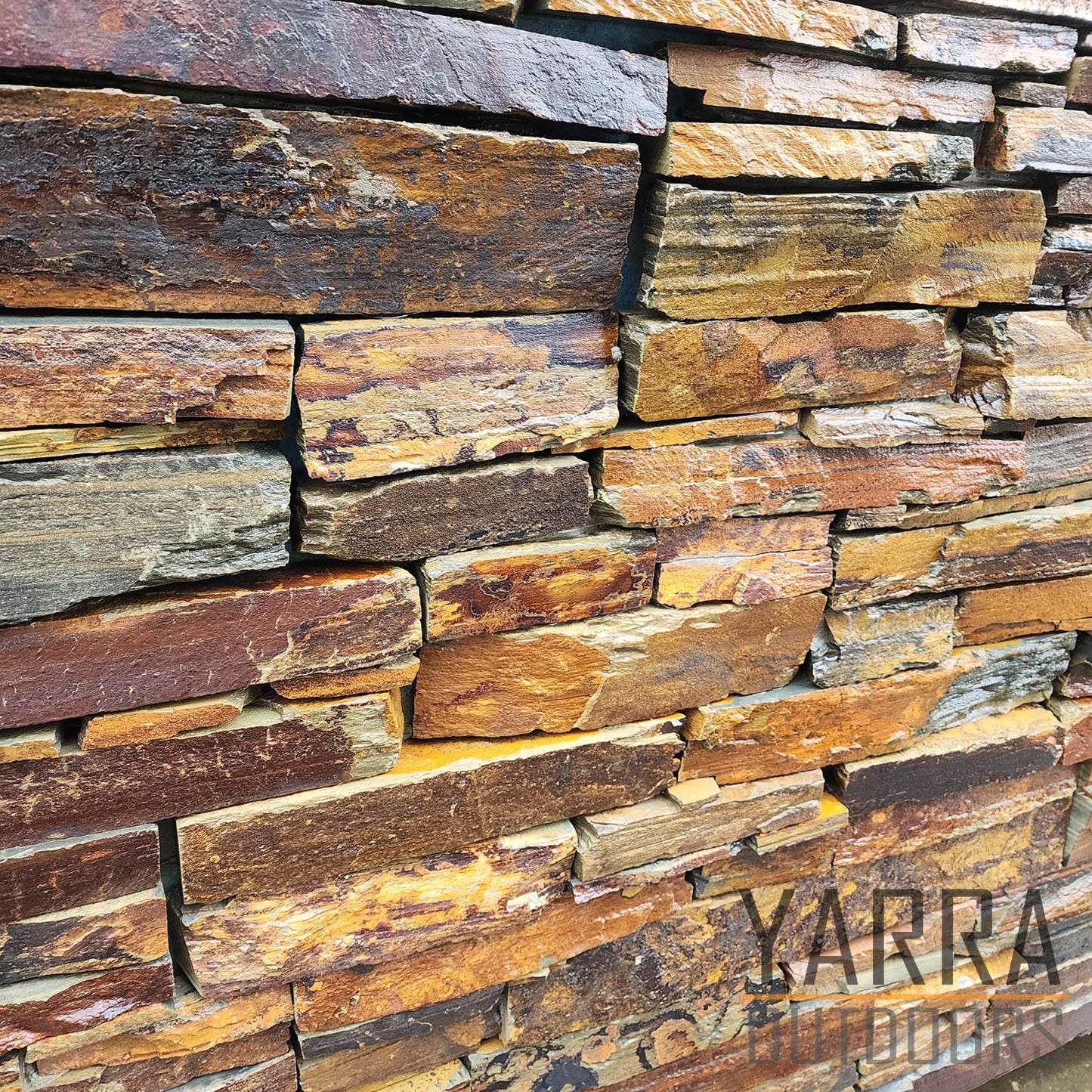 Rusty Ledge Stone Wall Cladding