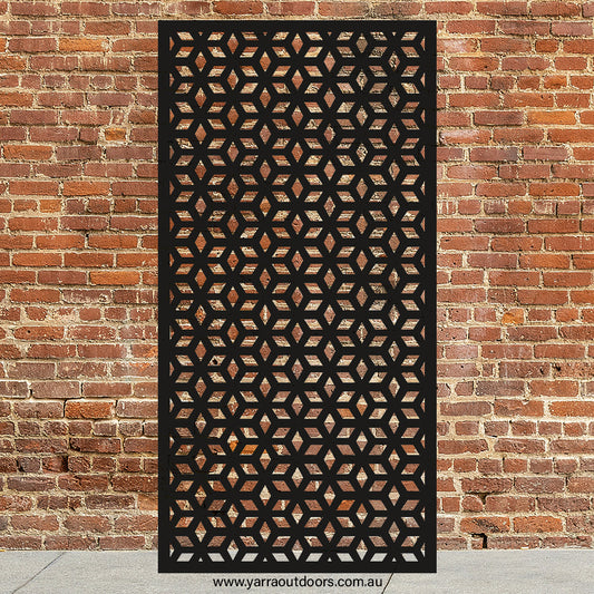 Texas - CORTEN Steel / Powder Coated Decorative Wall Panel