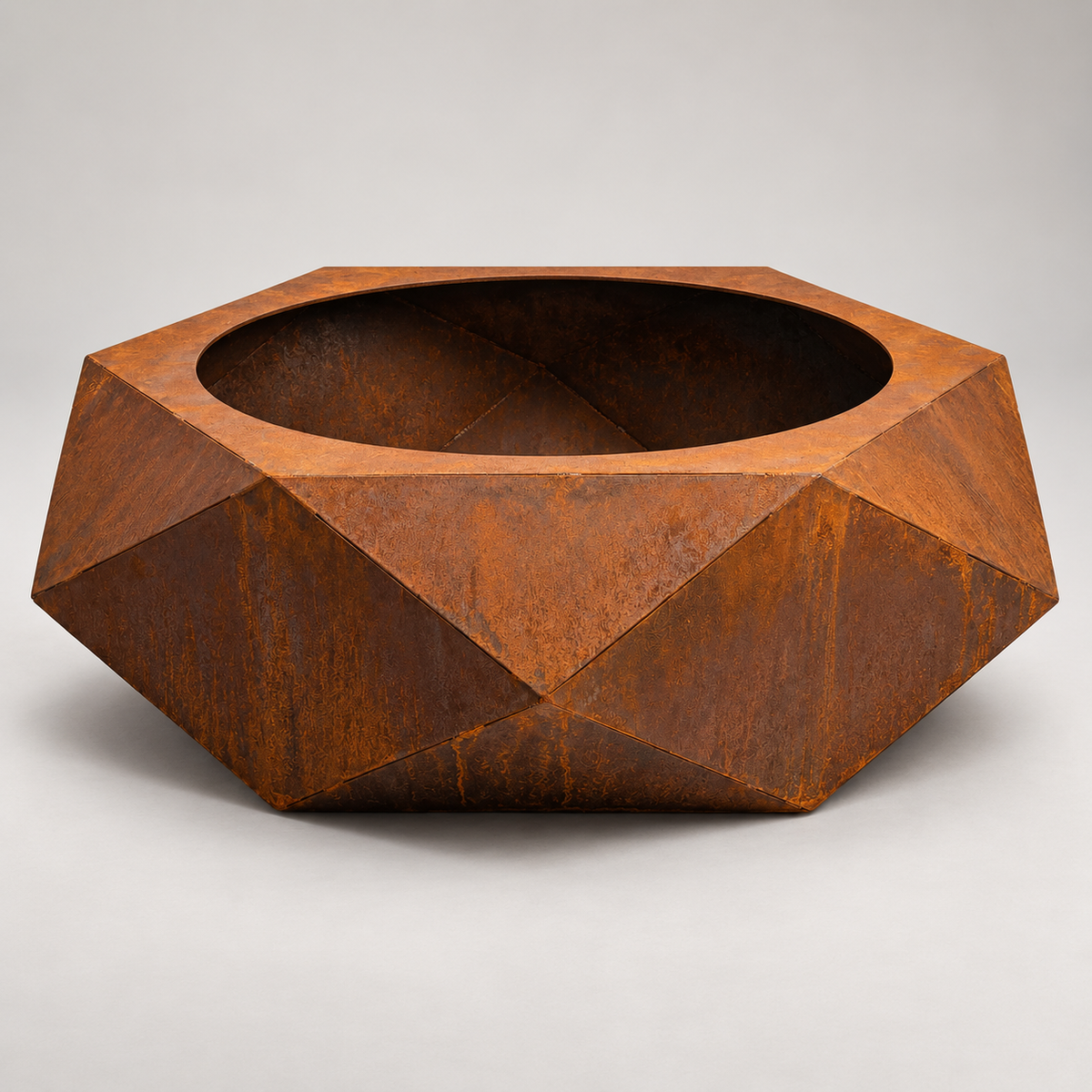 Geometric Firepit -930mm x 930mm x 350mm