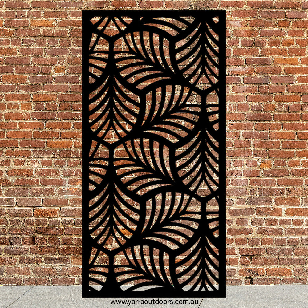 Palm - CORTEN Steel / Powder Coated Decorative Wall Panel