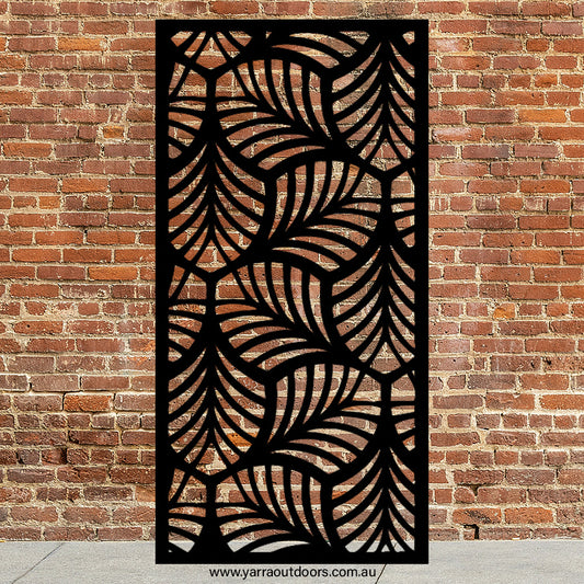 Palm - CORTEN Steel / Powder Coated Decorative Wall Panel