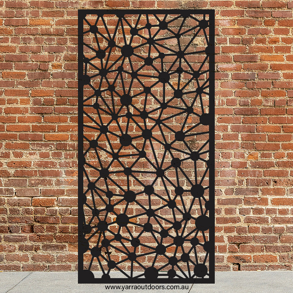 Web - CORTEN Steel / Powder Coated Decorative Wall Panel
