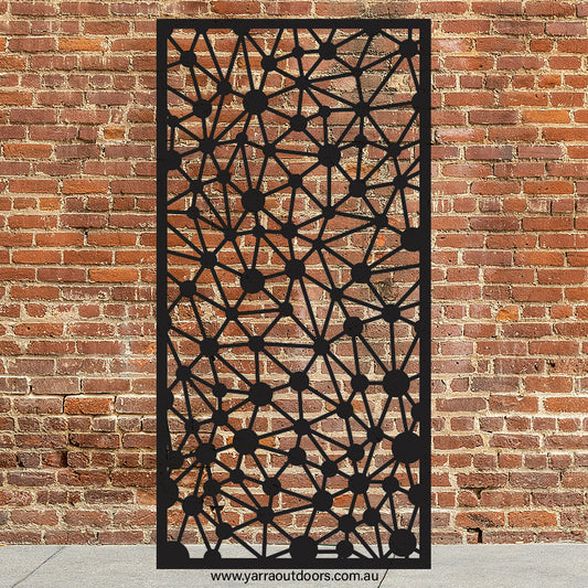 Web - CORTEN Steel / Powder Coated Decorative Wall Panel