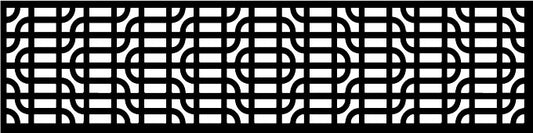 Fence Panels & Pier Infill - Design 1