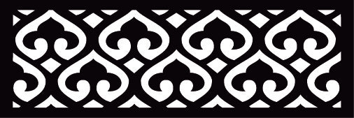 Fence Panels & Pier Infill - Design 12