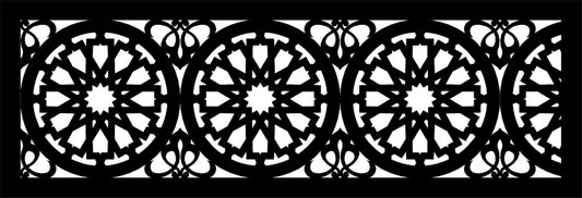 Fence Panels & Pier Infill - Design 17