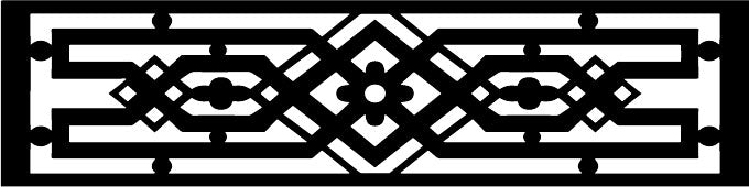 Fence Panels & Pier Infill - Design 4