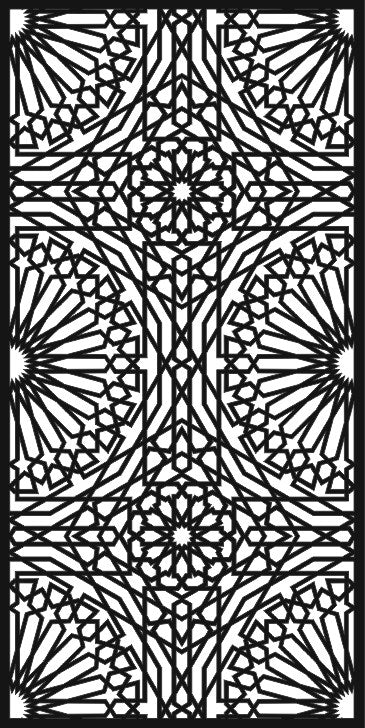 Snowflakes - CORTEN Steel / Powder Coated Decorative Wall Panel