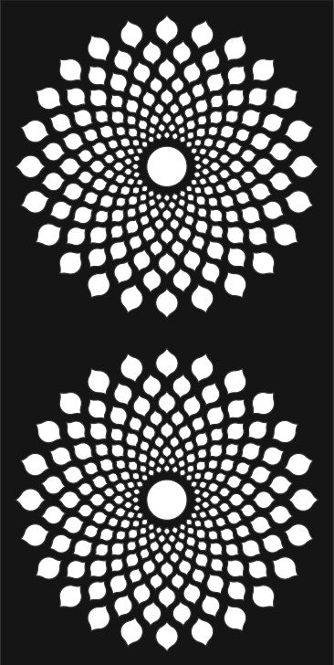 Chakra - CORTEN Steel / Powder Coated Decorative Wall Panel