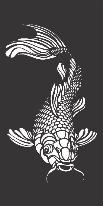 Fish - CORTEN Steel / Powder Coated Decorative Wall Panel