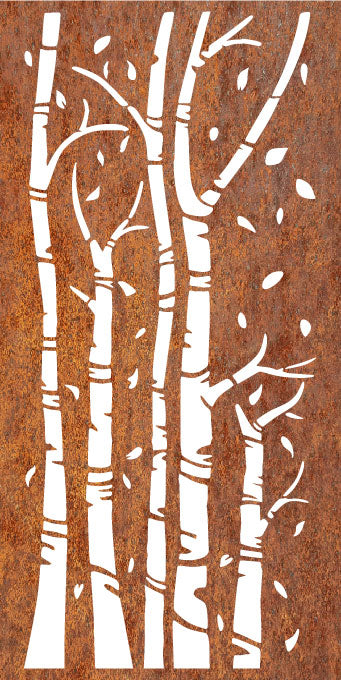 Falls - CORTEN Steel / Powder Coated Decorative Wall Panel