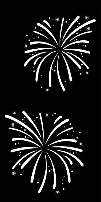 Fireworks - CORTEN Steel / Powder Coated Decorative Wall Panel