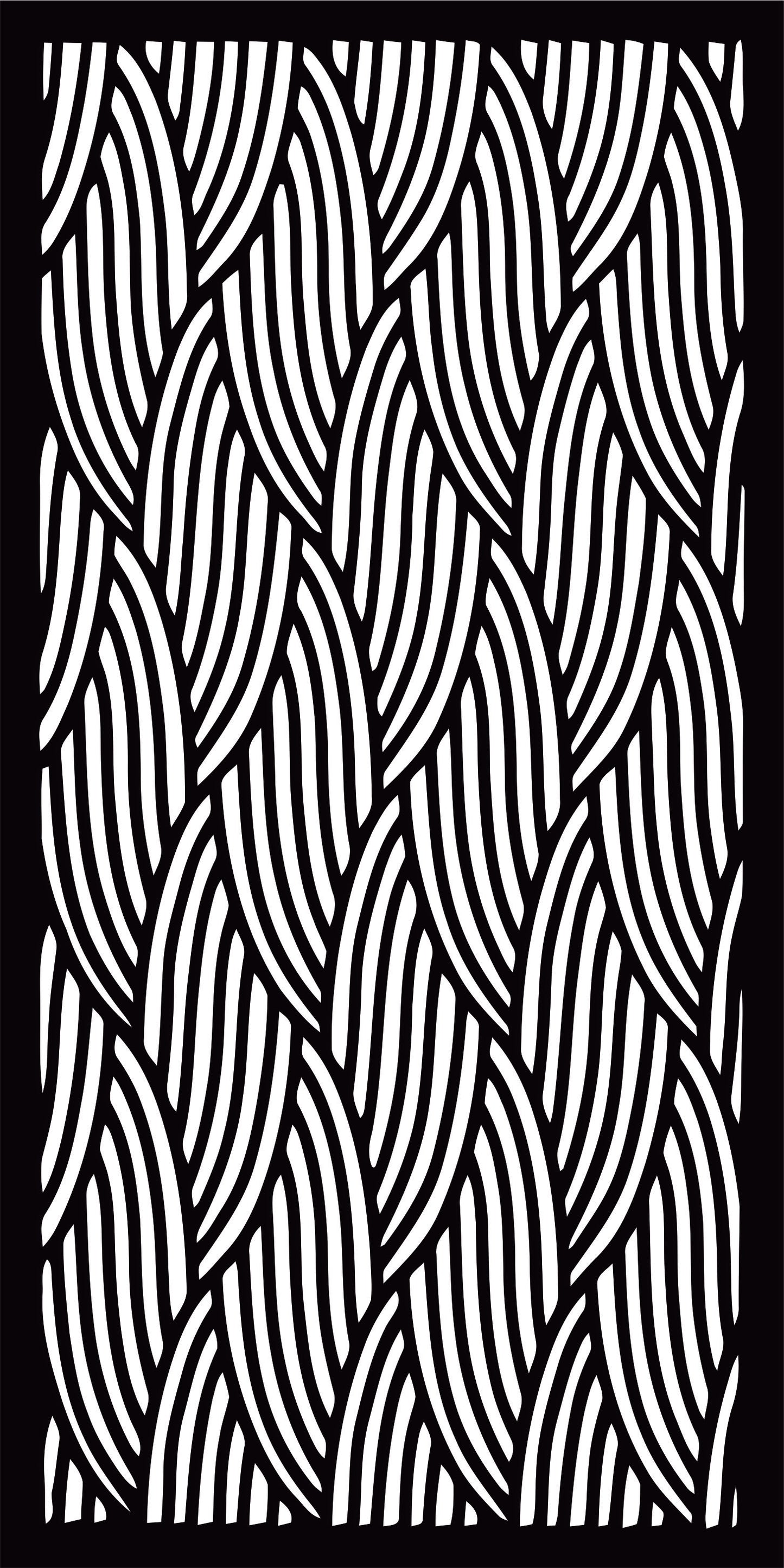 Flow Leaf - CORTEN Steel / Powder Coated Decorative Wall Panel