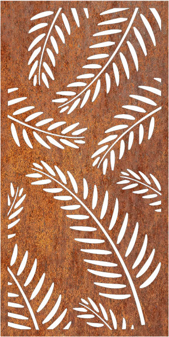 Growth - CORTEN Steel / Powder Coated Decorative Wall Panel