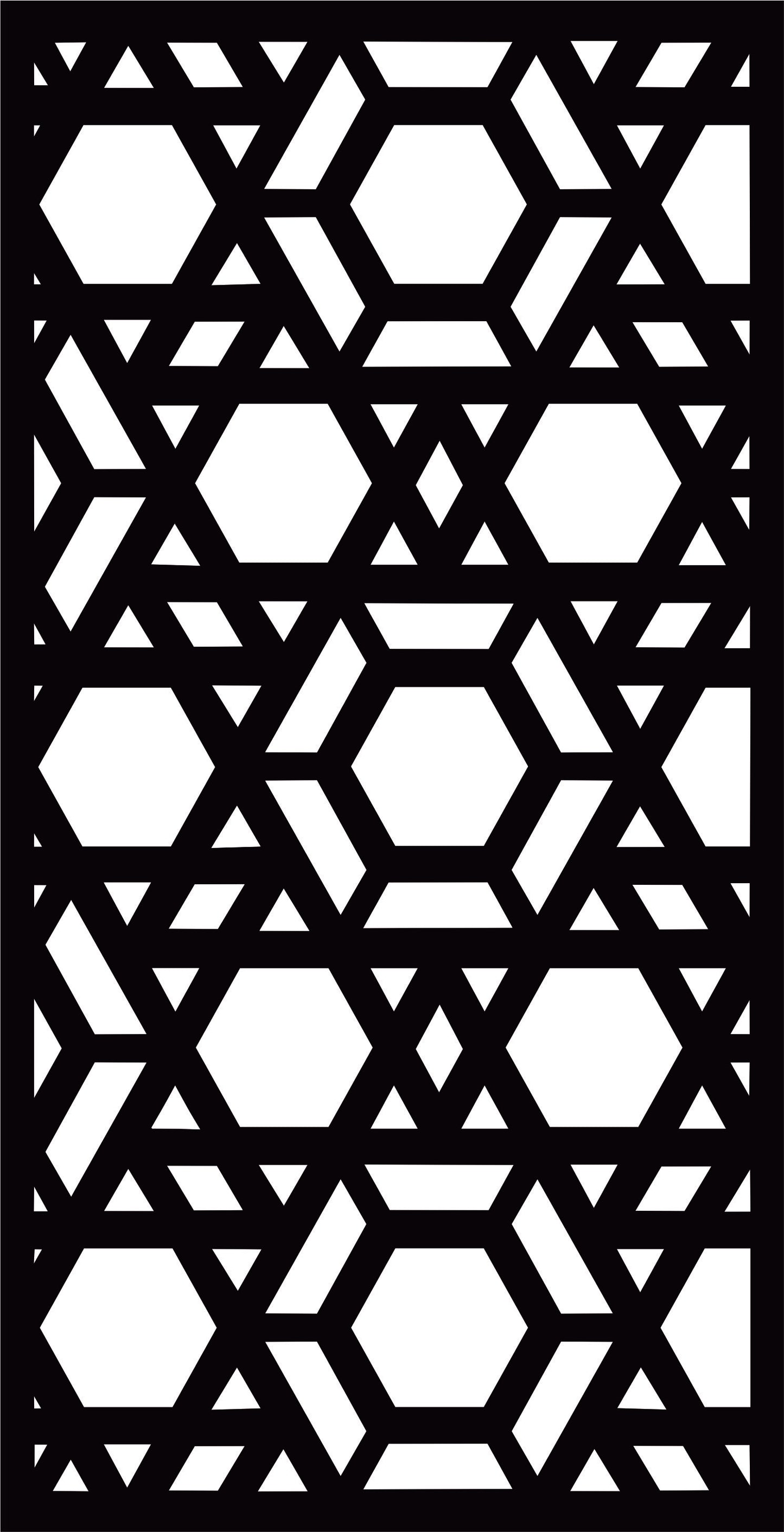 Hexa - CORTEN Steel / Powder Coated Decorative Wall Panel