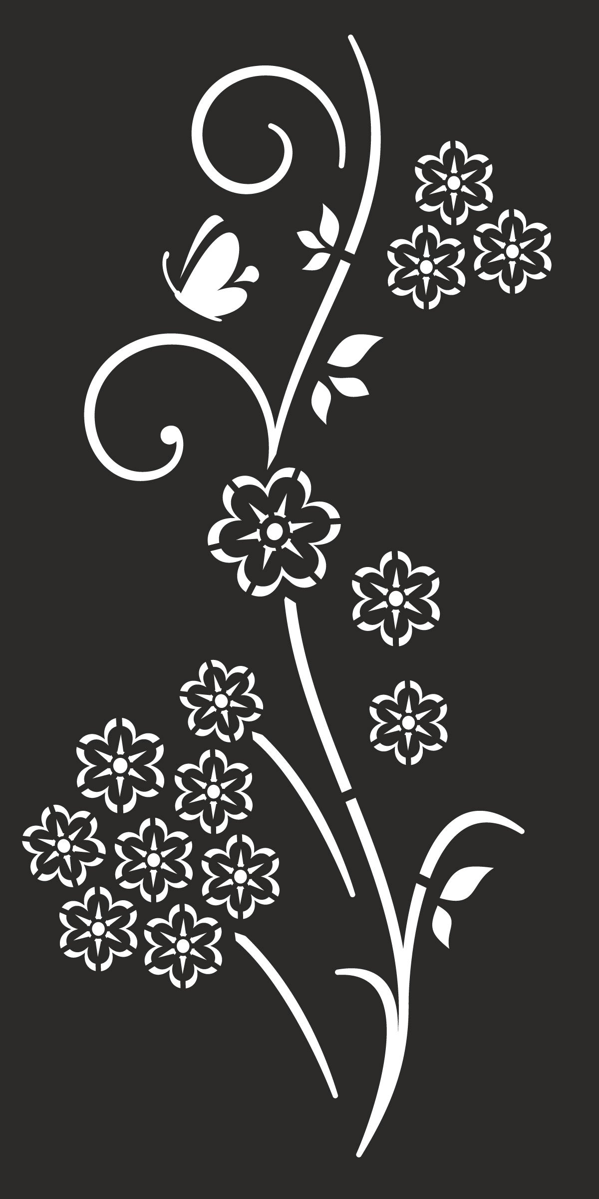 Ivy - CORTEN Steel / Powder Coated Decorative Wall Panel