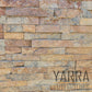 Rusty quartz Stack stone Panels