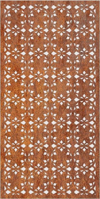 Star - CORTEN Steel / Powder Coated Decorative Wall Panel