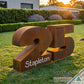 Custom 3D Laser Cut Letterbox – Modern Freestanding House Number Mailbox