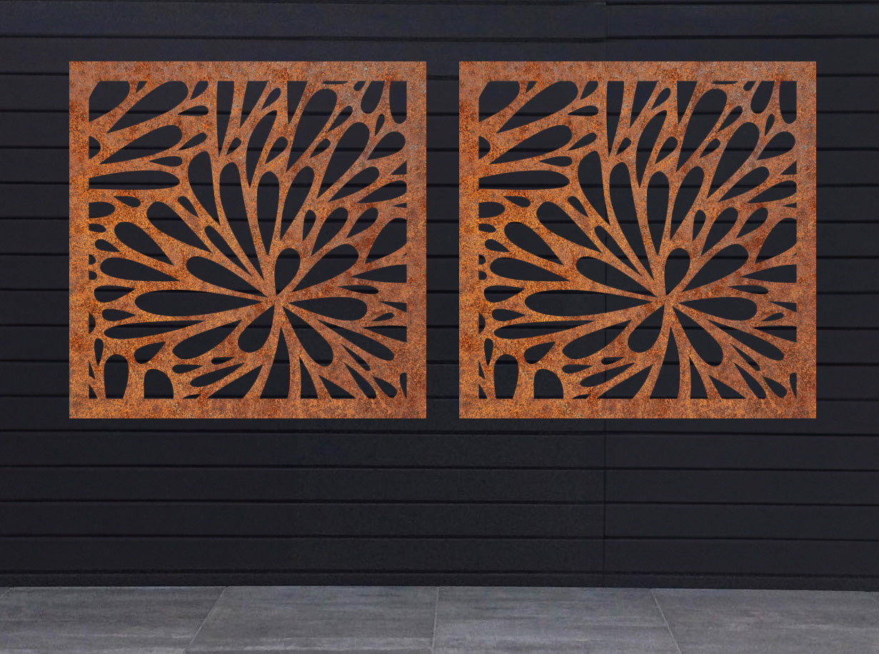 Decorative Panel Layout Square Decorative Panels | Australian-Made Garden & Privacy Screens ...