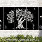 TREE 5 Panels CORTEN Steel / Powder Coated Decorative Wall Panel