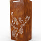 Custom Corten Steel Letterbox | Laser Cut Mailbox 900×400×300 mm