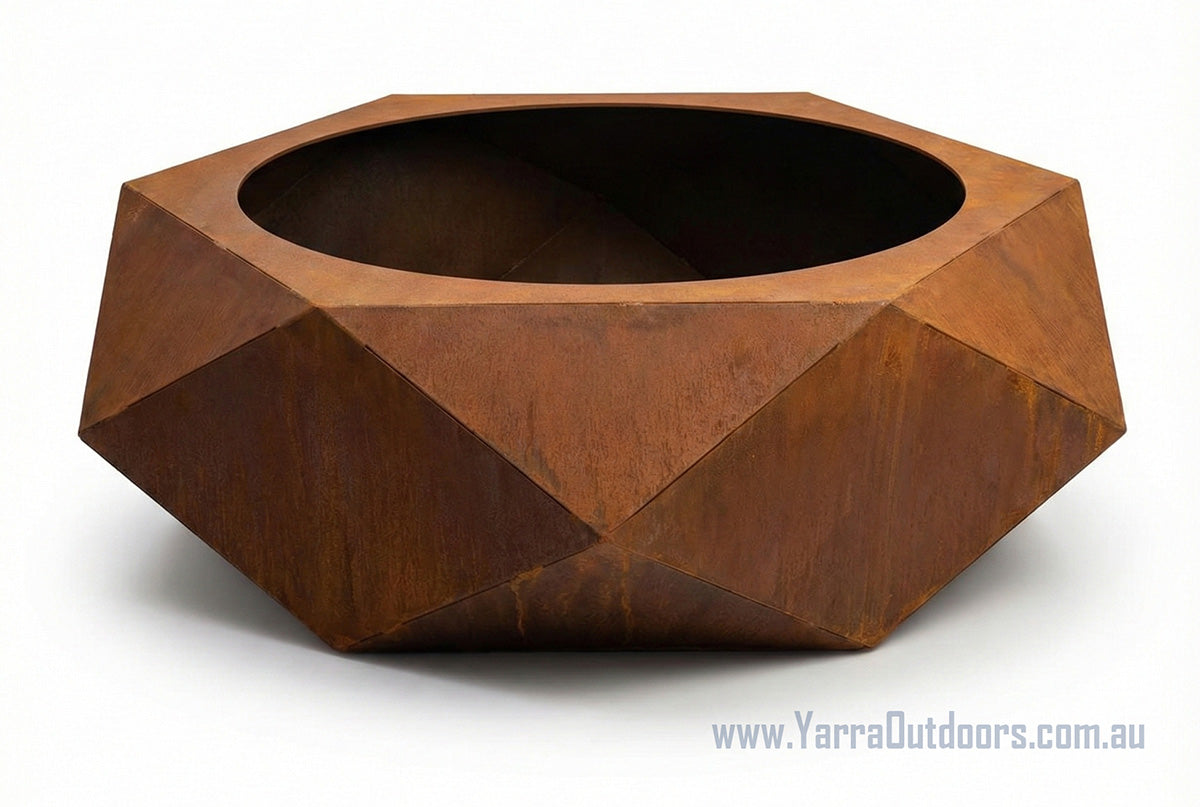 Geometric Firepit -930mm x 930mm x 350mm