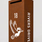 Custom Corten Steel Letterbox | Laser Cut Mailbox 900×400×300 mm