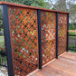 Geometric Star - CORTEN Steel / Powder Coated Decorative Wall Panel