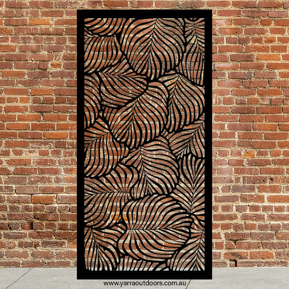Leaves - CORTEN Steel / Powder Coated Decorative Wall Panel