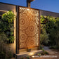 Mandala Floral - CORTEN Steel / Powder Coated Decorative Wall Panel