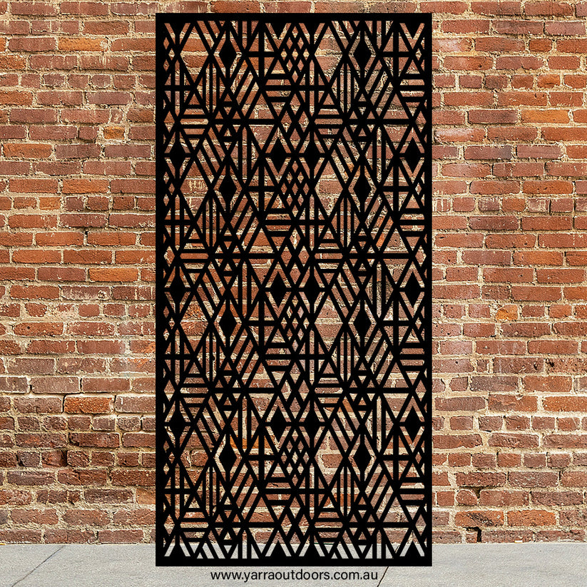 Mosaic - CORTEN Steel / Powder Coated Decorative Wall Panel – Yarra ...