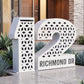 Custom 3D Laser Cut Letterbox – Modern Freestanding House Number Mailbox
