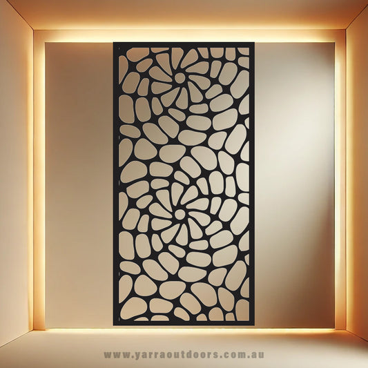 Petra Petal Panel - CORTEN Steel / Powder Coated Decorative Wall Panel