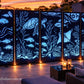 Ocean Reef Laser Cut Decorative Panels - 5 Panels - Yarra Outdoors