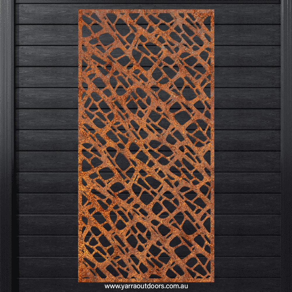 Vines - CORTEN Steel / Powder Coated Decorative Wall Panel