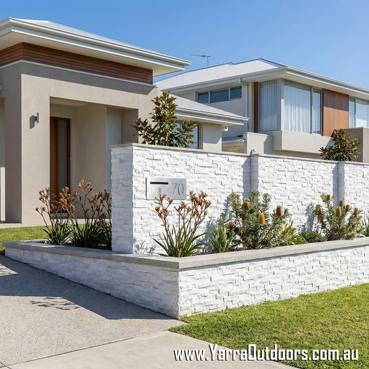 Crystal White Stack Stone
