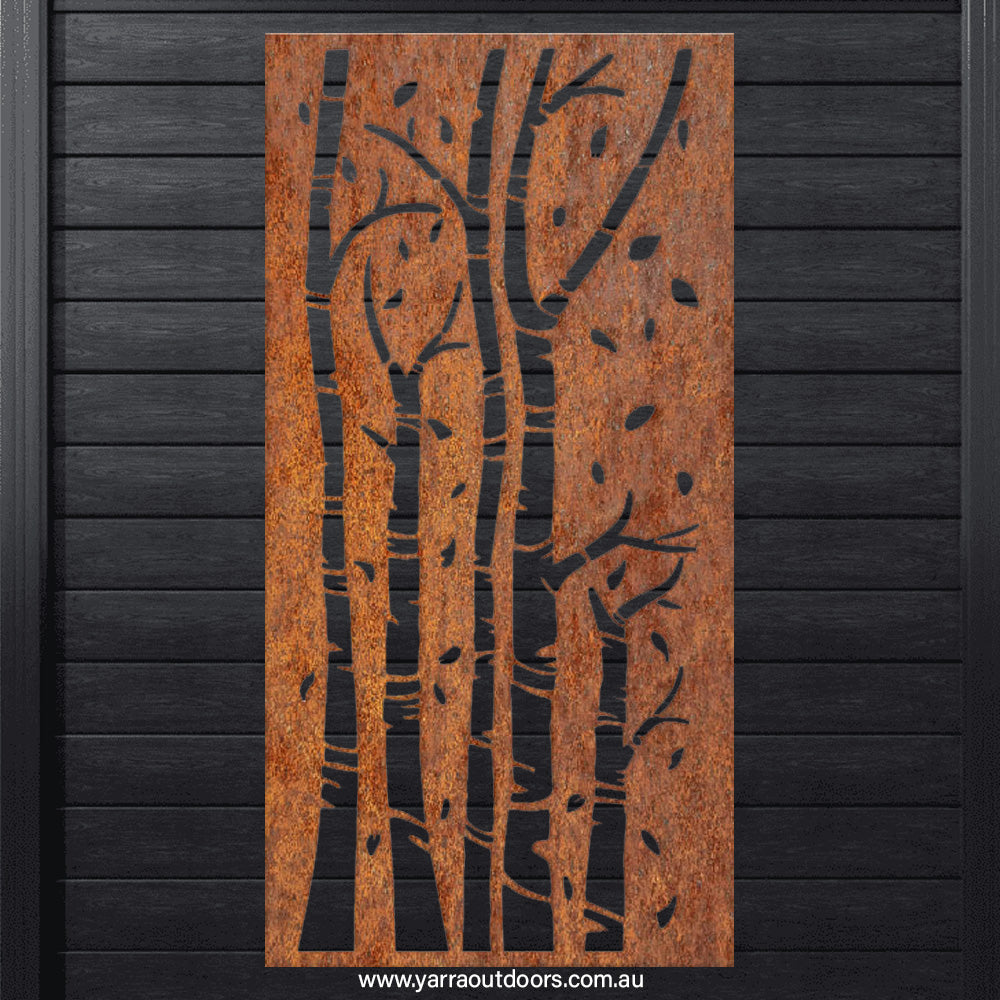 Falls - CORTEN Steel / Powder Coated Decorative Wall Panel