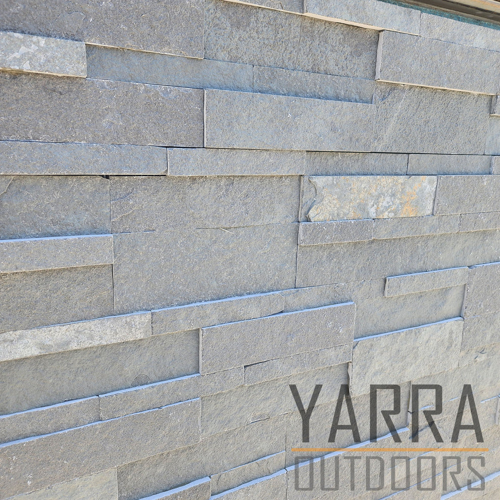 Antique Blue Stack stone Panels – Yarra Outdoors