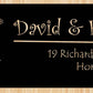 Customized Home Sign 200x400mm Laser cut - D&E